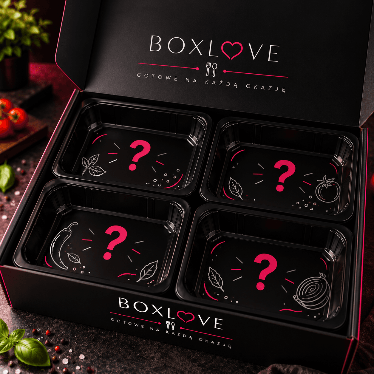 BOXLOVE — box z 4 pozycjami